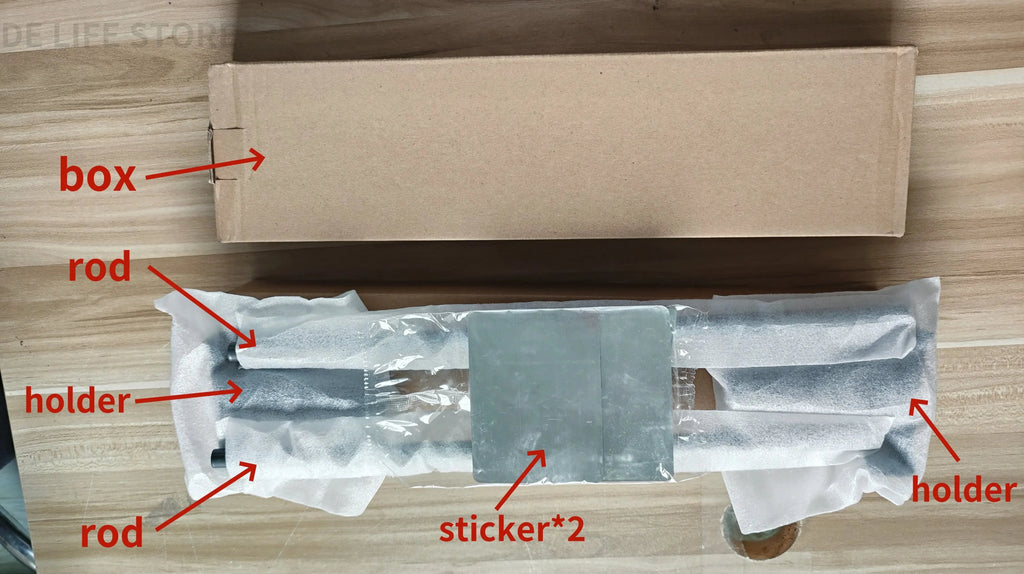 Porte-Serviettes Aluminium Adhésif Sans Perçage Pose Immédiate – Linora