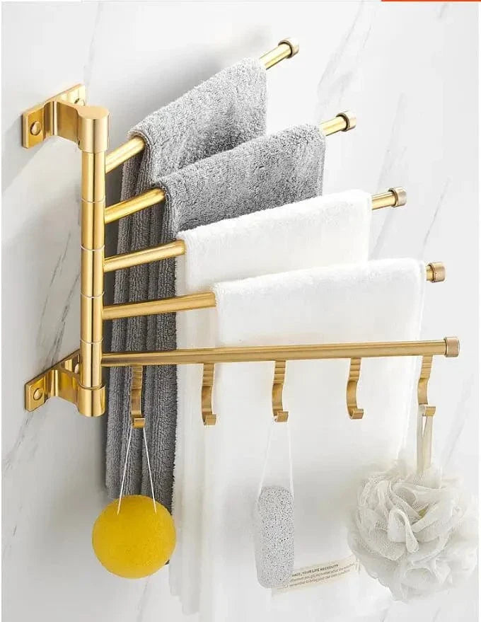 Porte-Serviettes Aluminium Léger Inoxydable Style Épuré – Linora