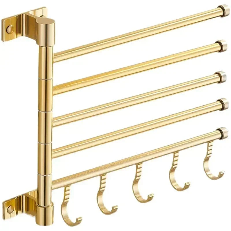 Porte-Serviettes Aluminium Léger Inoxydable Style Épuré – Linora