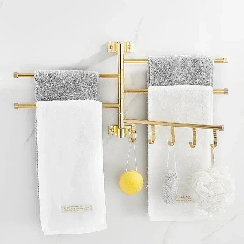 Porte-Serviettes Aluminium Léger Inoxydable Style Épuré – Linora