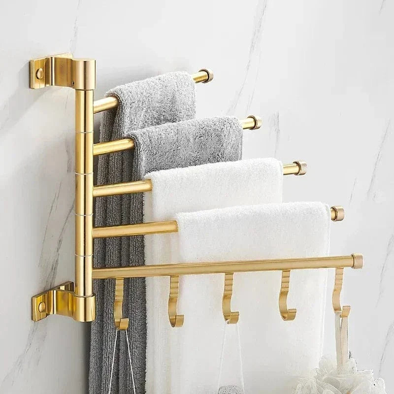 Porte-Serviettes Aluminium Léger Inoxydable Style Épuré – Linora