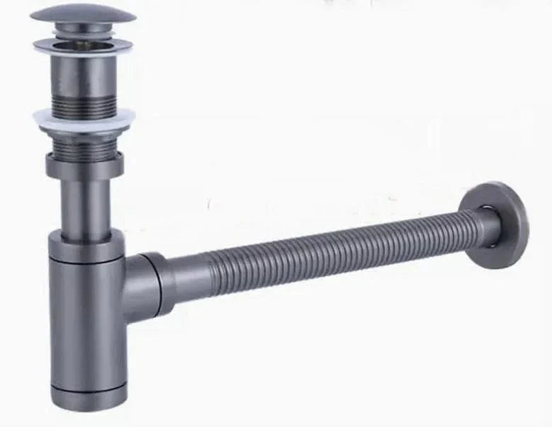 Siphon avec Bonde Lavabo Laiton Ensemble Complet Durable – Silka