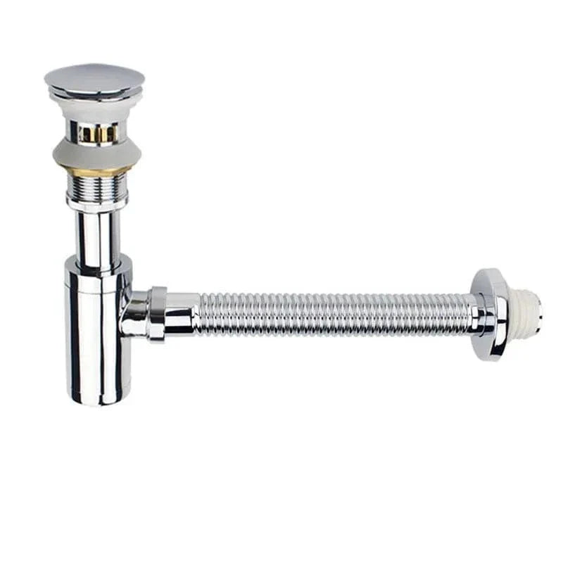 Siphon avec Bonde Lavabo Laiton Ensemble Complet Durable – Silka
