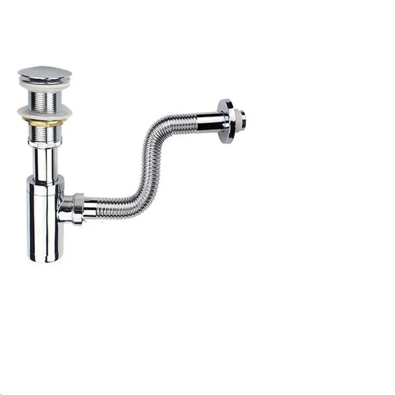 Siphon avec Bonde Lavabo Laiton Ensemble Complet Durable – Silka