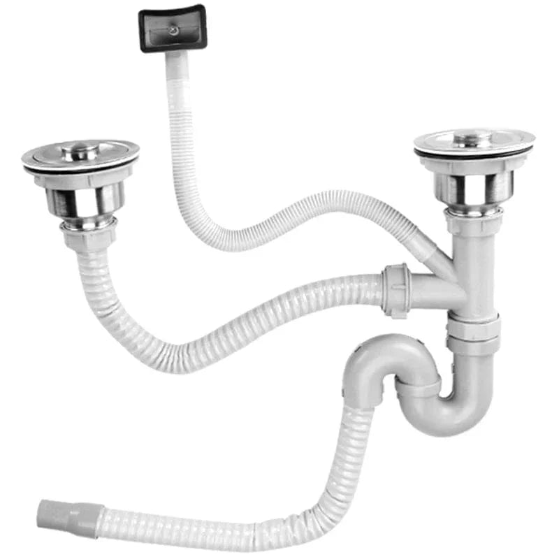 Siphon Évier Cuisine Inox Anti-Odeurs Haute Performance – Silka