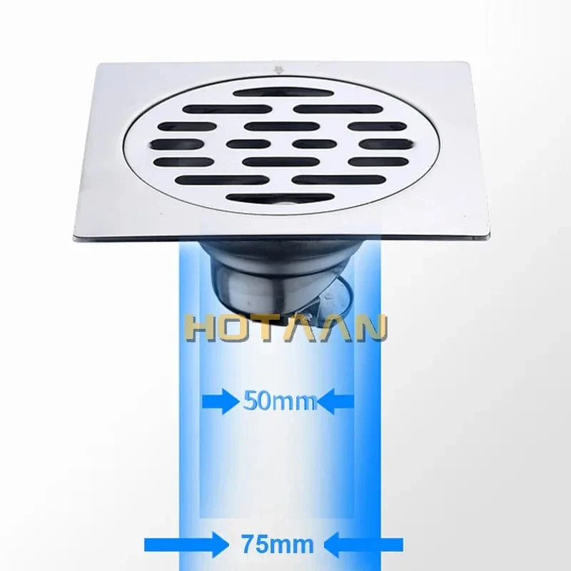 Siphon de Sol Inox SUS 304 Évacuation Rapide Longue Durée – Silka