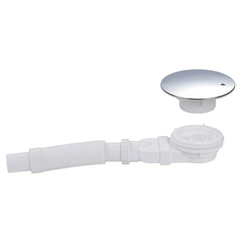 Siphon Douche Extra-Plat Chromé Idéal Faible Hauteur – Silka