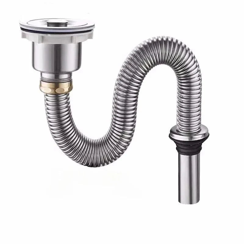 Siphon Évier Cuisine Inox Anti-Nuisibles Ultra-Résistant – Silka