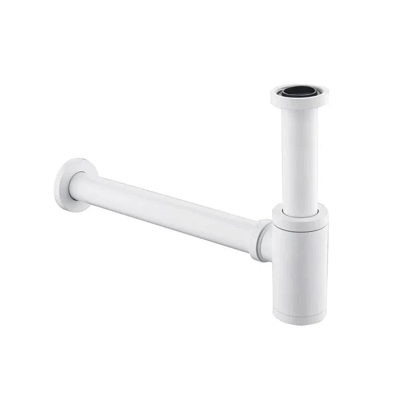 Siphon Lavabo Laiton Noir Étanchéité Durable Design Assorti – Silka