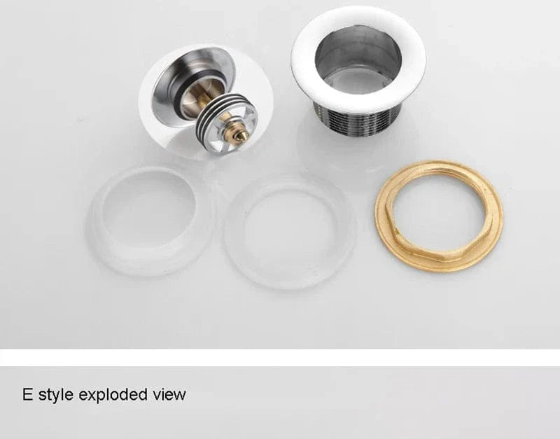Siphon Baignoire Laiton Pop-Up Mécanisme Fluide Durable – Silka