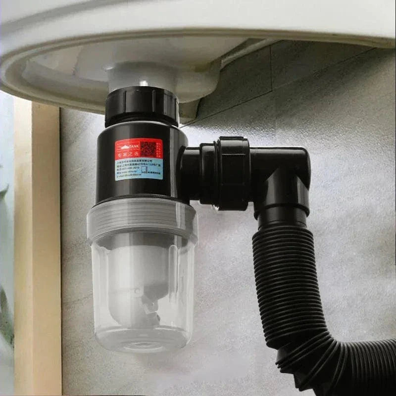 Siphon Universel Évier Extensible Anti-Odeurs Montage Facile – Silka