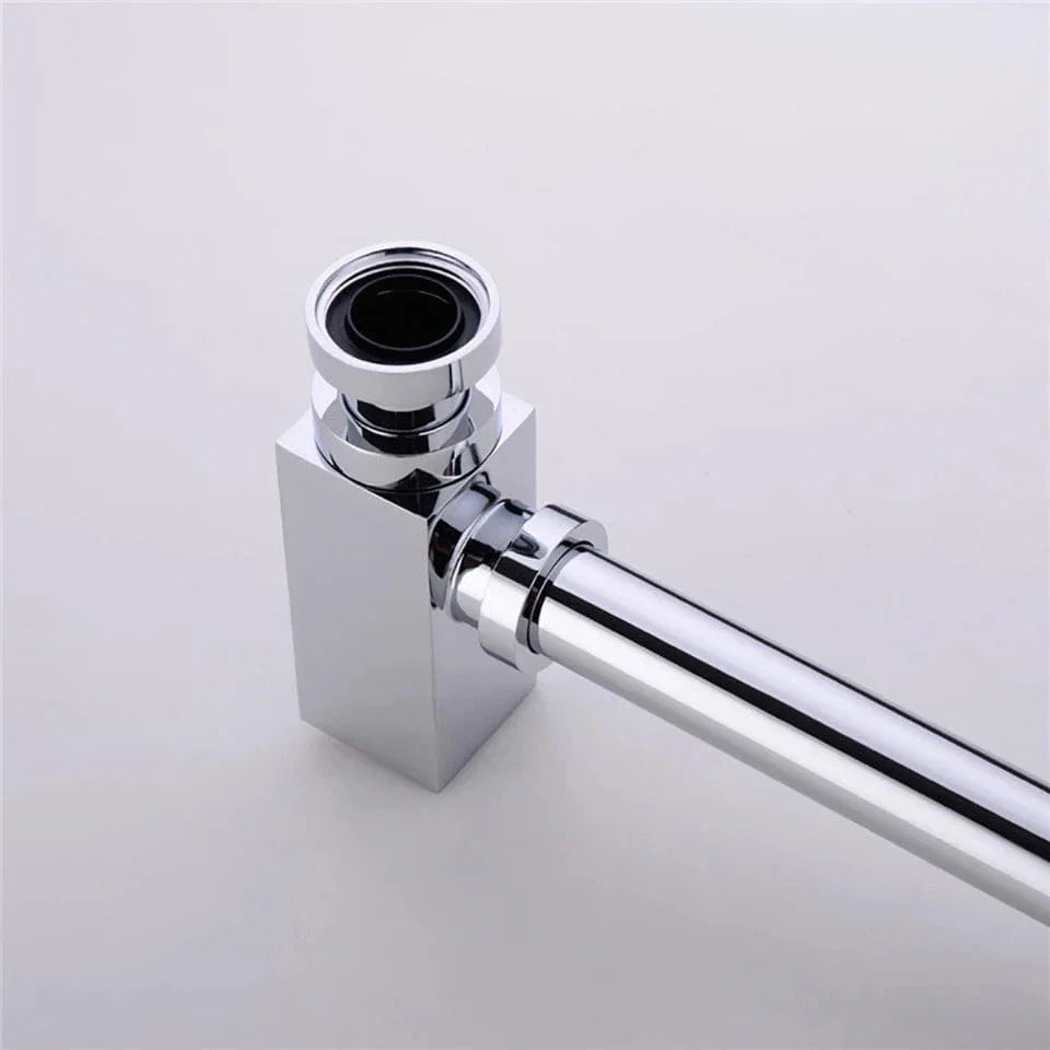 Siphon Lavabo Laiton Noir Moderne Élégant et Durable – Silka