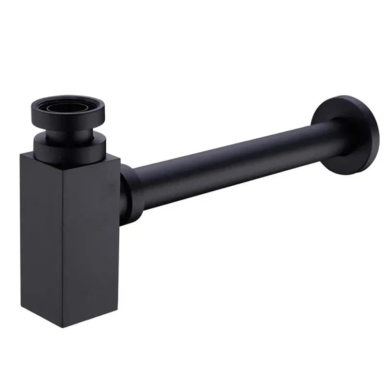 Siphon Lavabo Laiton Noir Moderne Élégant et Durable – Silka