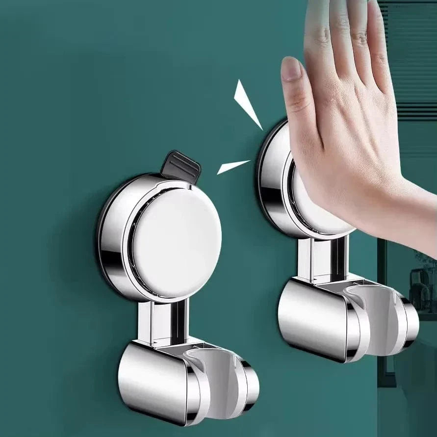 Support Pommeau de Douche à Ventouse Pose Sans Perçage – Pluvia