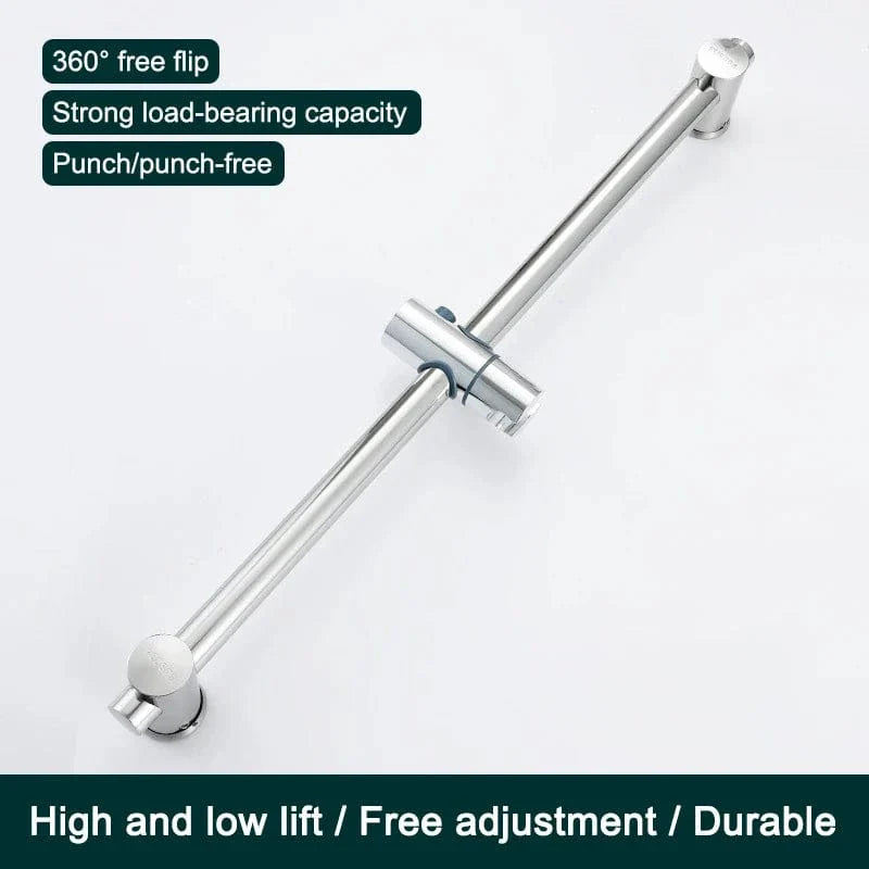 Support Pommeau de Douche Inox Durable Élégance Salle de Bain – Pluvia