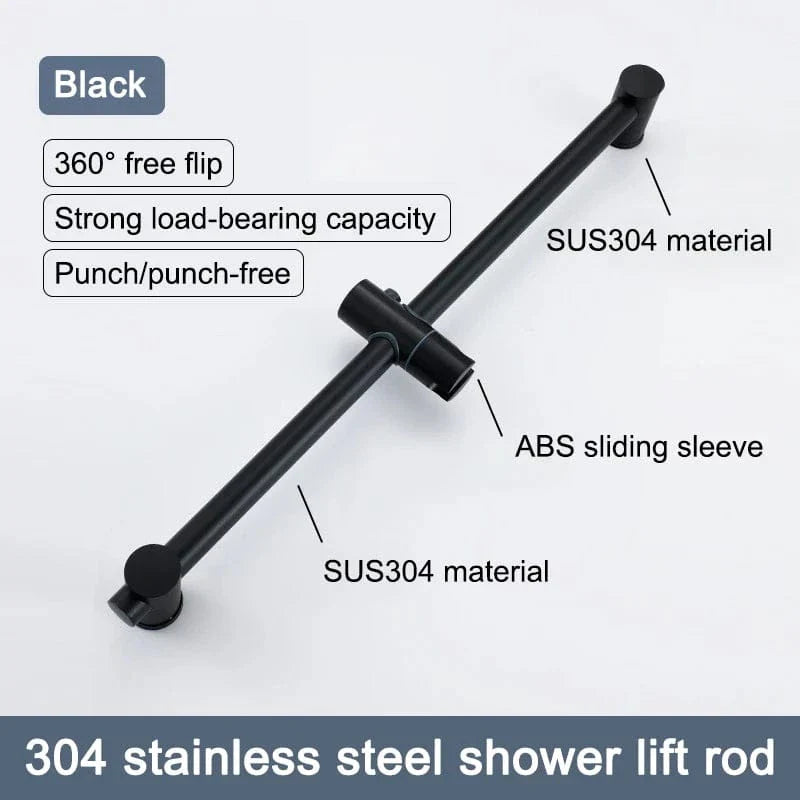 Support Pommeau de Douche Inox Durable Élégance Salle de Bain – Pluvia