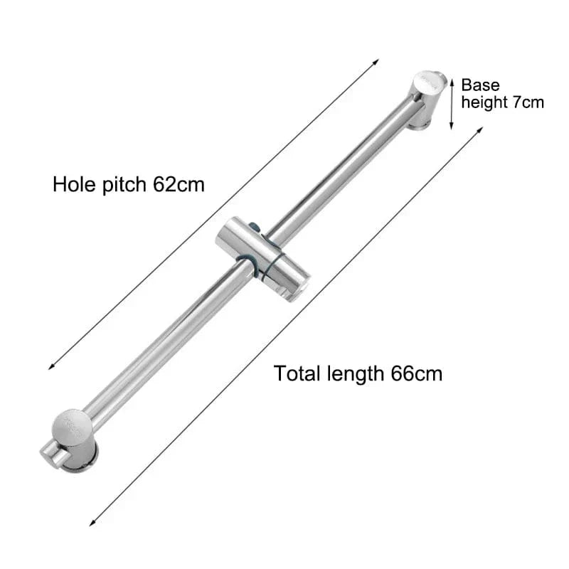 Support Pommeau de Douche Inox Durable Élégance Salle de Bain – Pluvia
