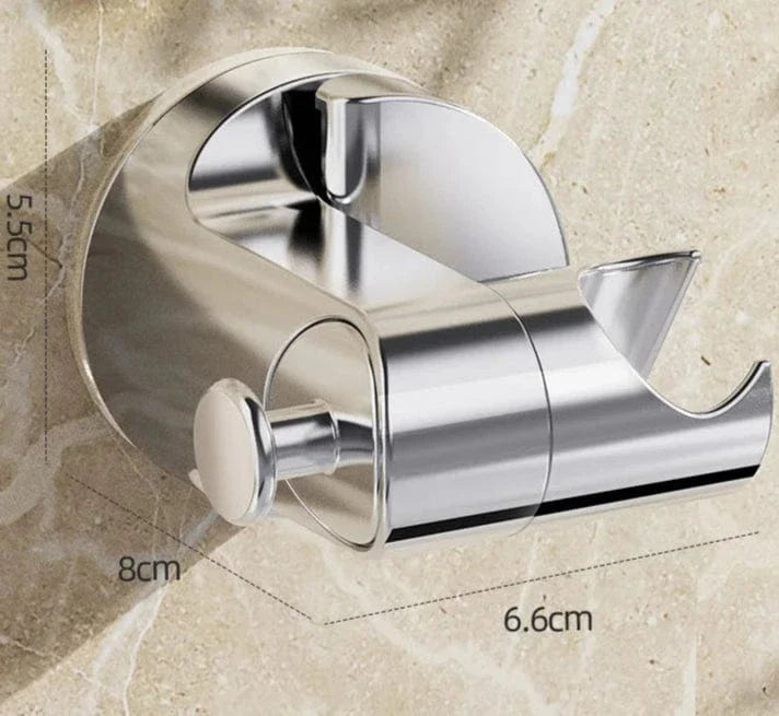 Support Pommeau de Douche Ventouse 360° Ajustable Auto-Adhésif – Pluvia