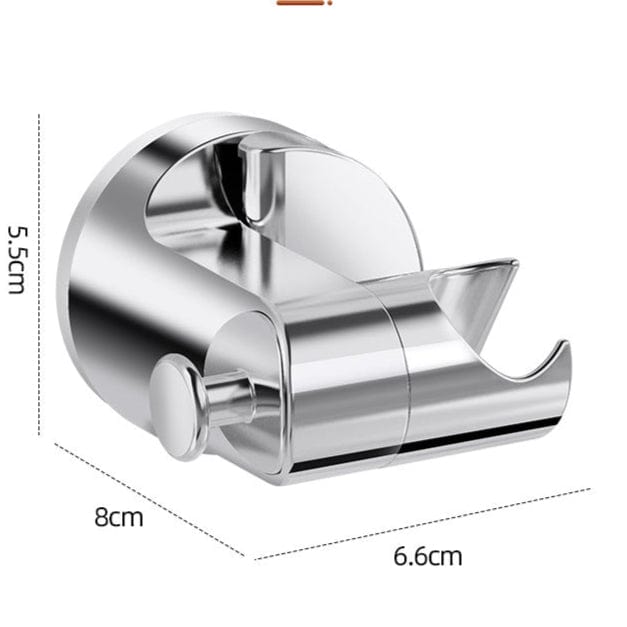 Support Pommeau de Douche Ventouse 360° Ajustable Auto-Adhésif – Pluvia