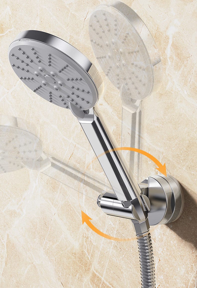 Support Pommeau de Douche Ventouse 360° Ajustable Auto-Adhésif – Pluvia