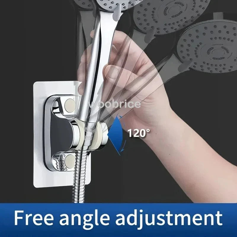 Support Ventouse Pommeau de Douche Ajustable 360° Repositionnable – Pluvia