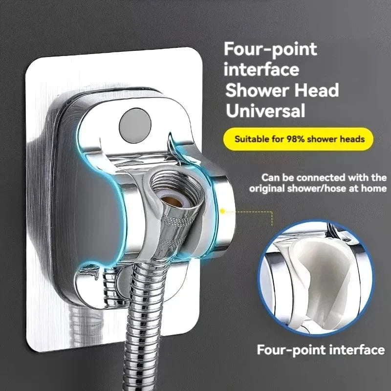 Support Ventouse Pommeau de Douche Ajustable 360° Repositionnable – Pluvia