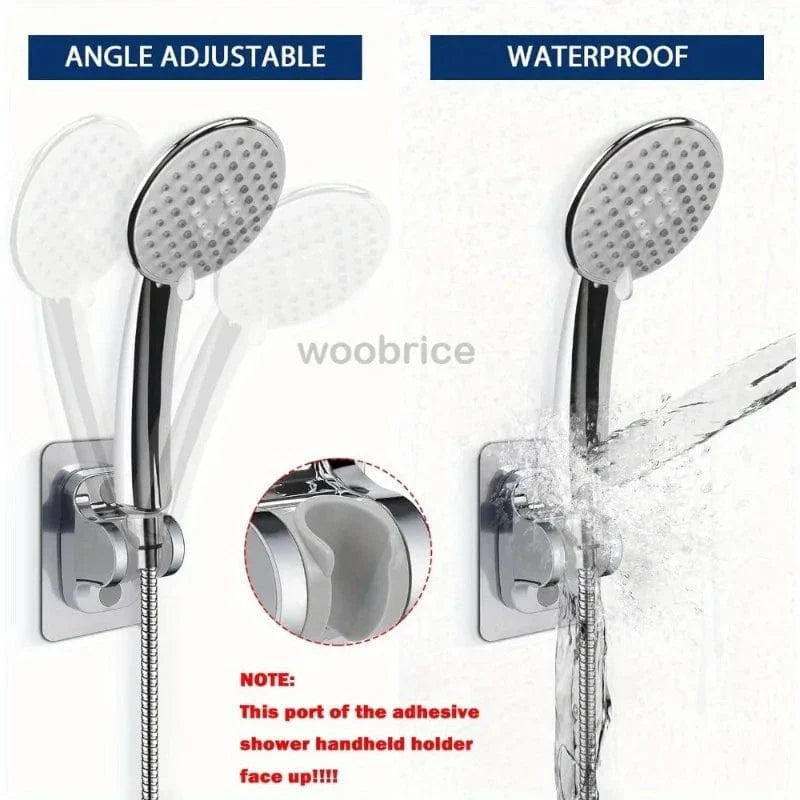 Support Ventouse Pommeau de Douche Ajustable 360° Repositionnable – Pluvia