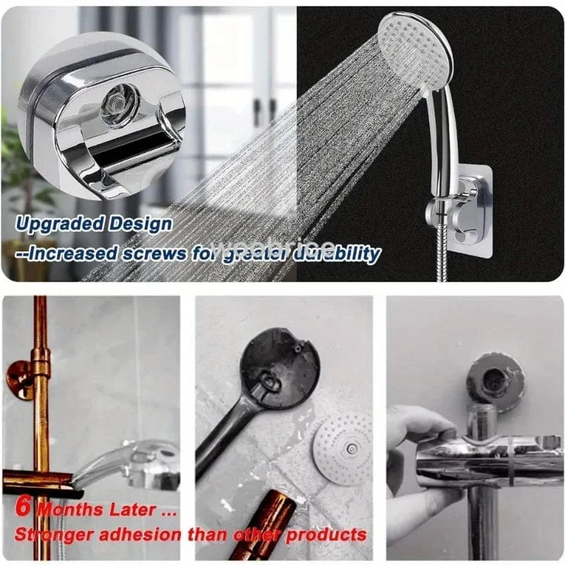 Support Ventouse Pommeau de Douche Ajustable 360° Repositionnable – Pluvia