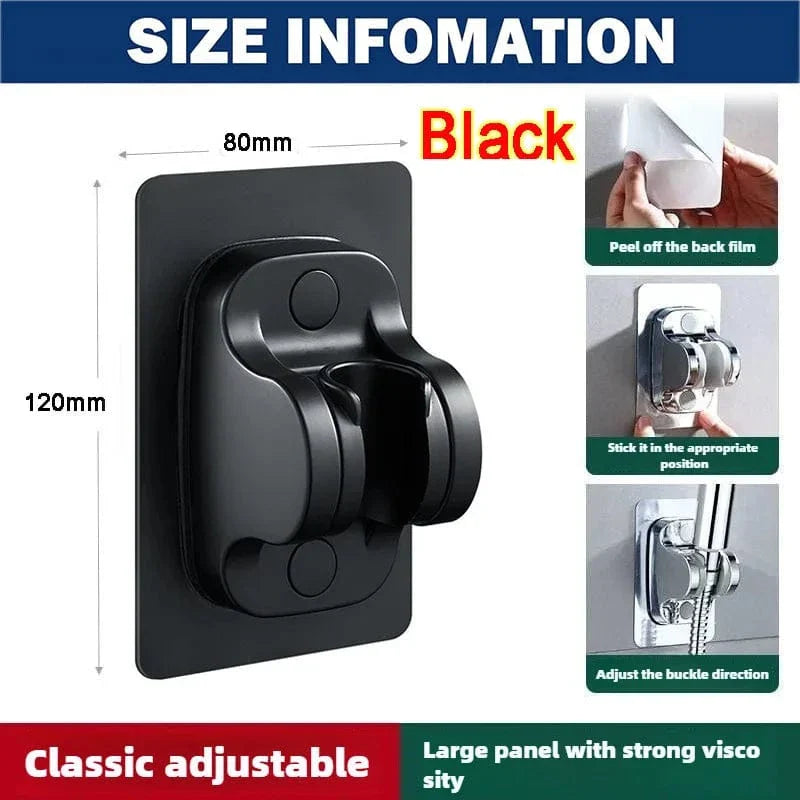 Support Ventouse Pommeau de Douche Ajustable 360° Repositionnable – Pluvia