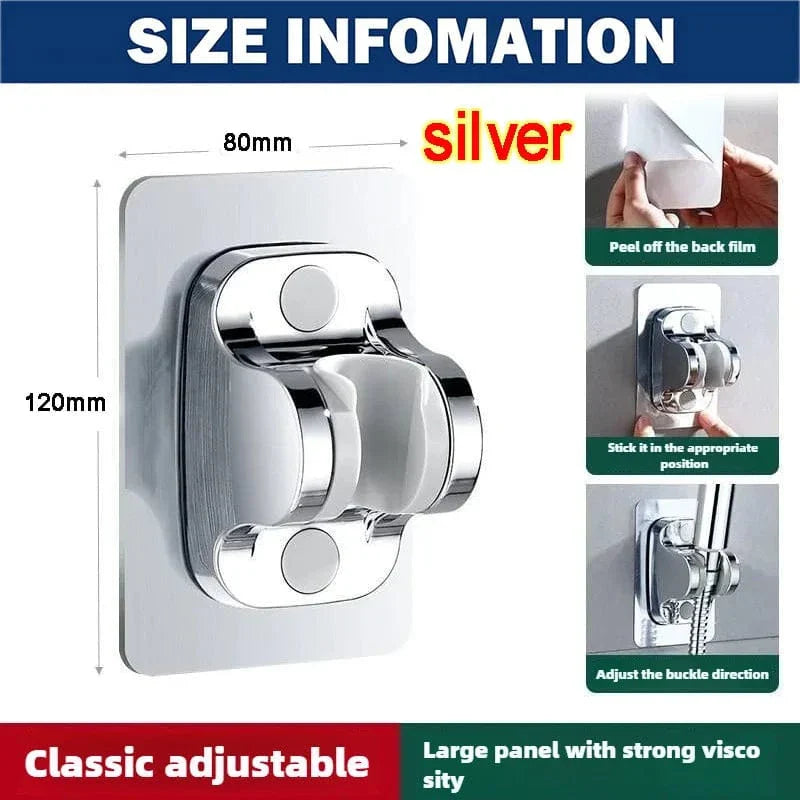 Support Ventouse Pommeau de Douche Ajustable 360° Repositionnable – Pluvia