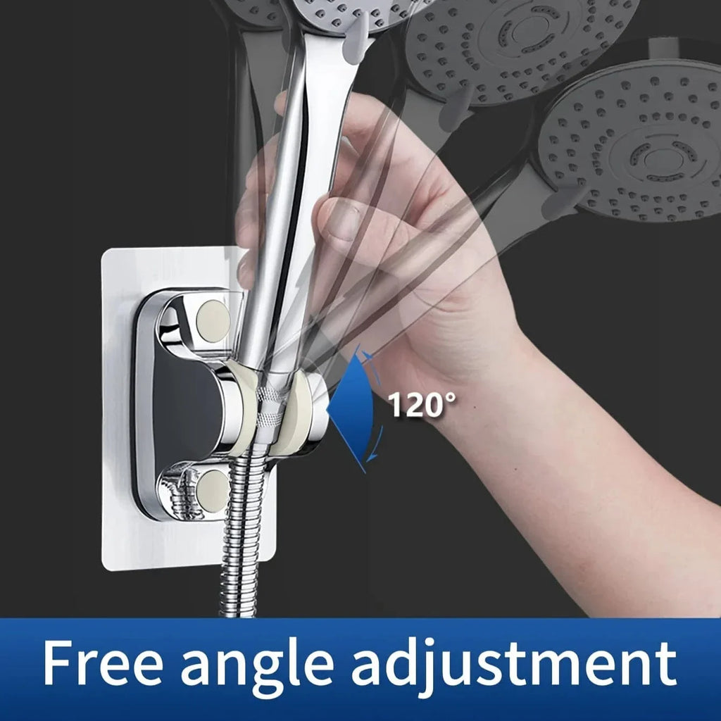 Support Ventouse Pommeau de Douche Ajustable 360° Repositionnable – Pluvia