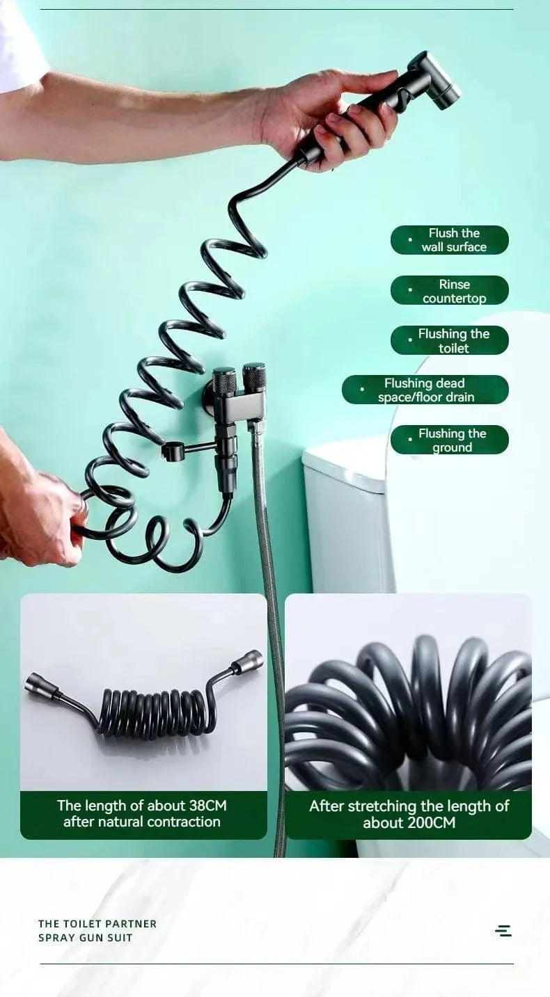 Douchette WC Haute Pression Nettoyage en Profondeur – Purelia