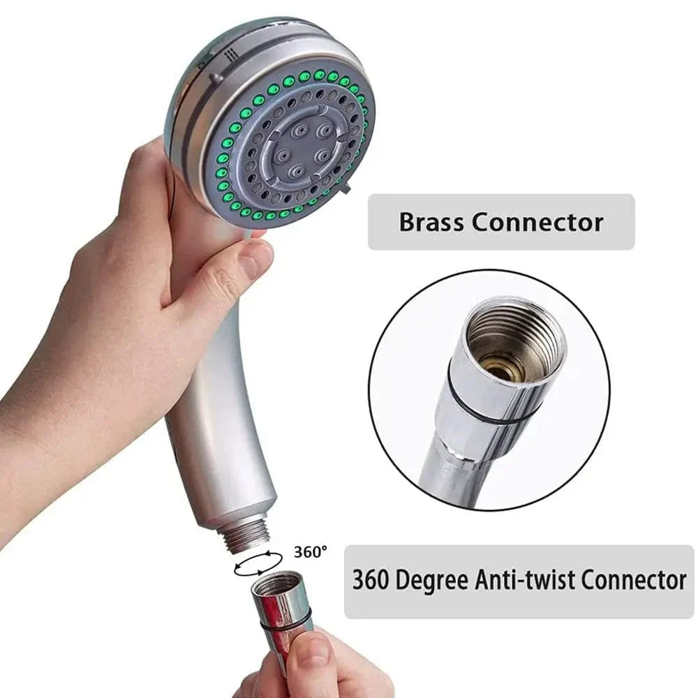 Tuyau Pommeau de Douche PVC Résistant Compatible Toutes Marques – Pluvia