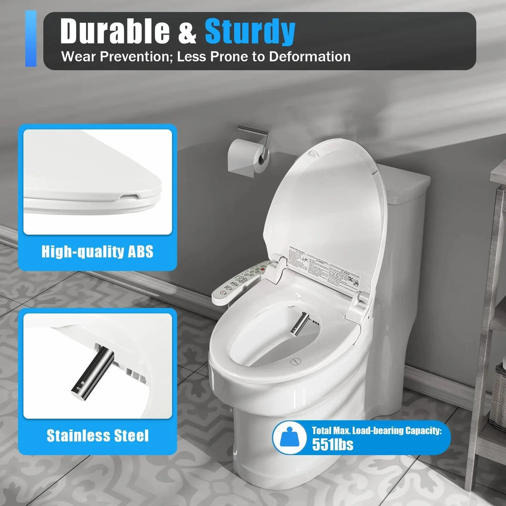 Abattant WC Japonais Électrique Fonctions Automatiques Complètes – Kaïro