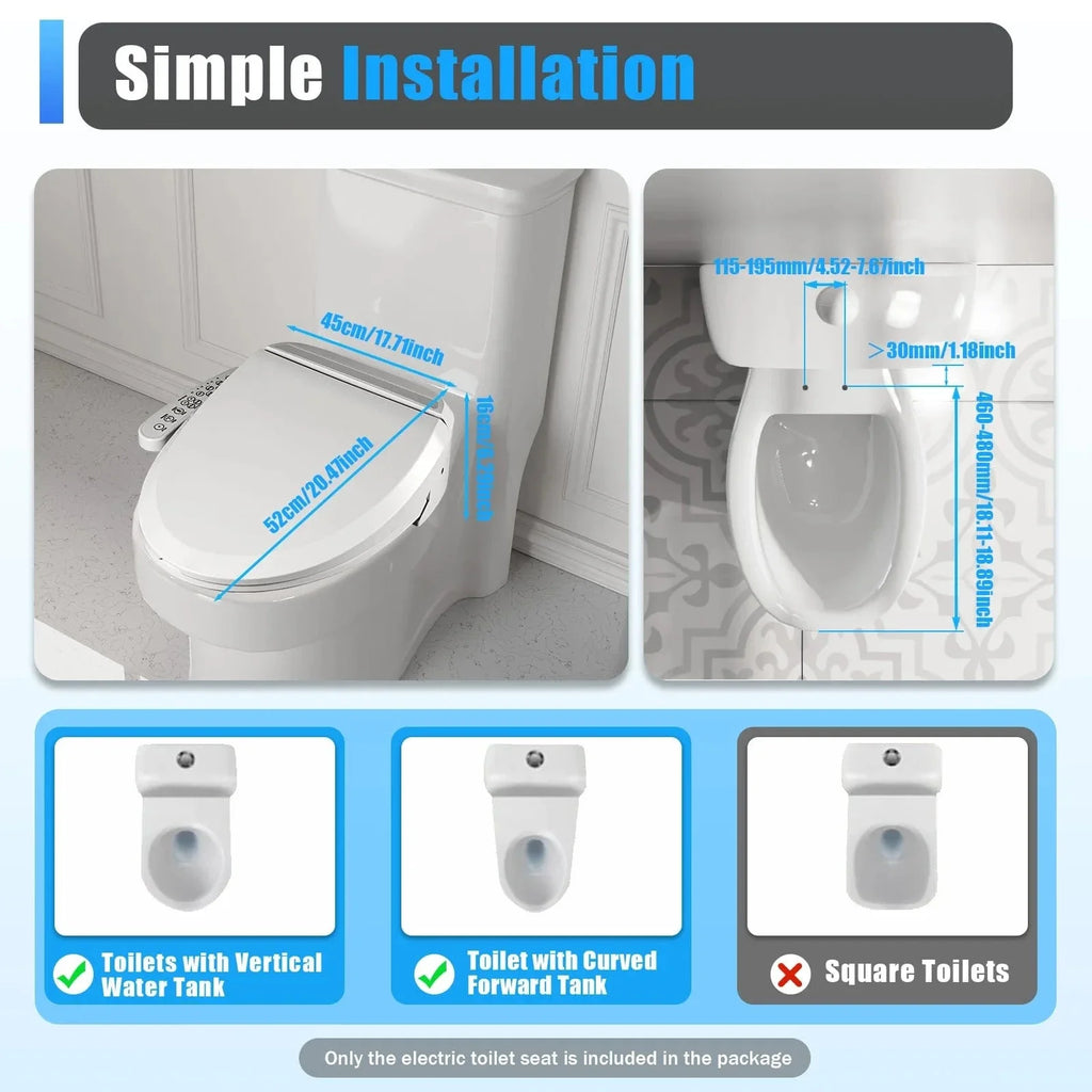WC Japonais Électrique Chauffant Automatique Confort Toute Saison – Kaïro