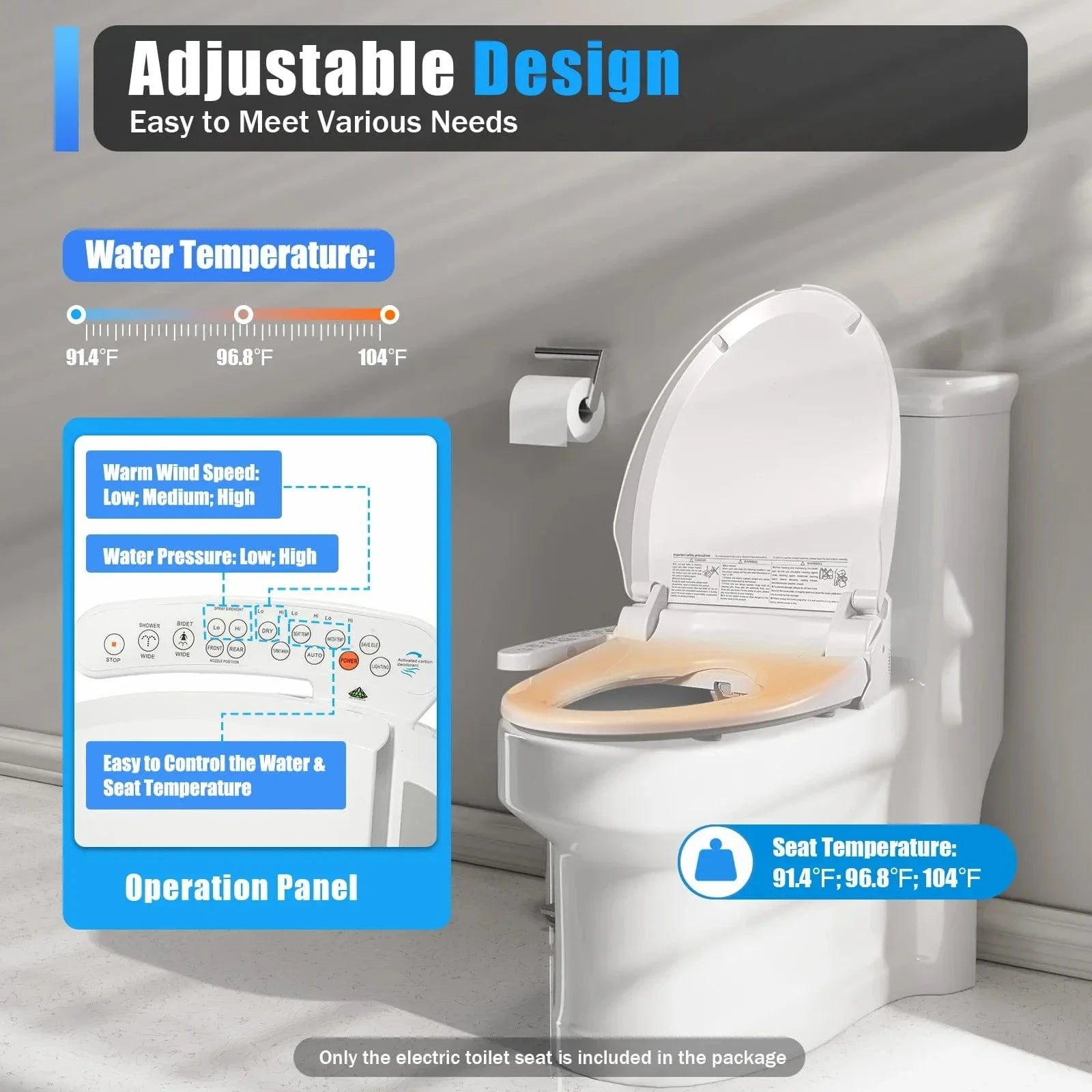 WC Japonais Électrique Chauffant Automatique Confort Toute Saison – Kaïro