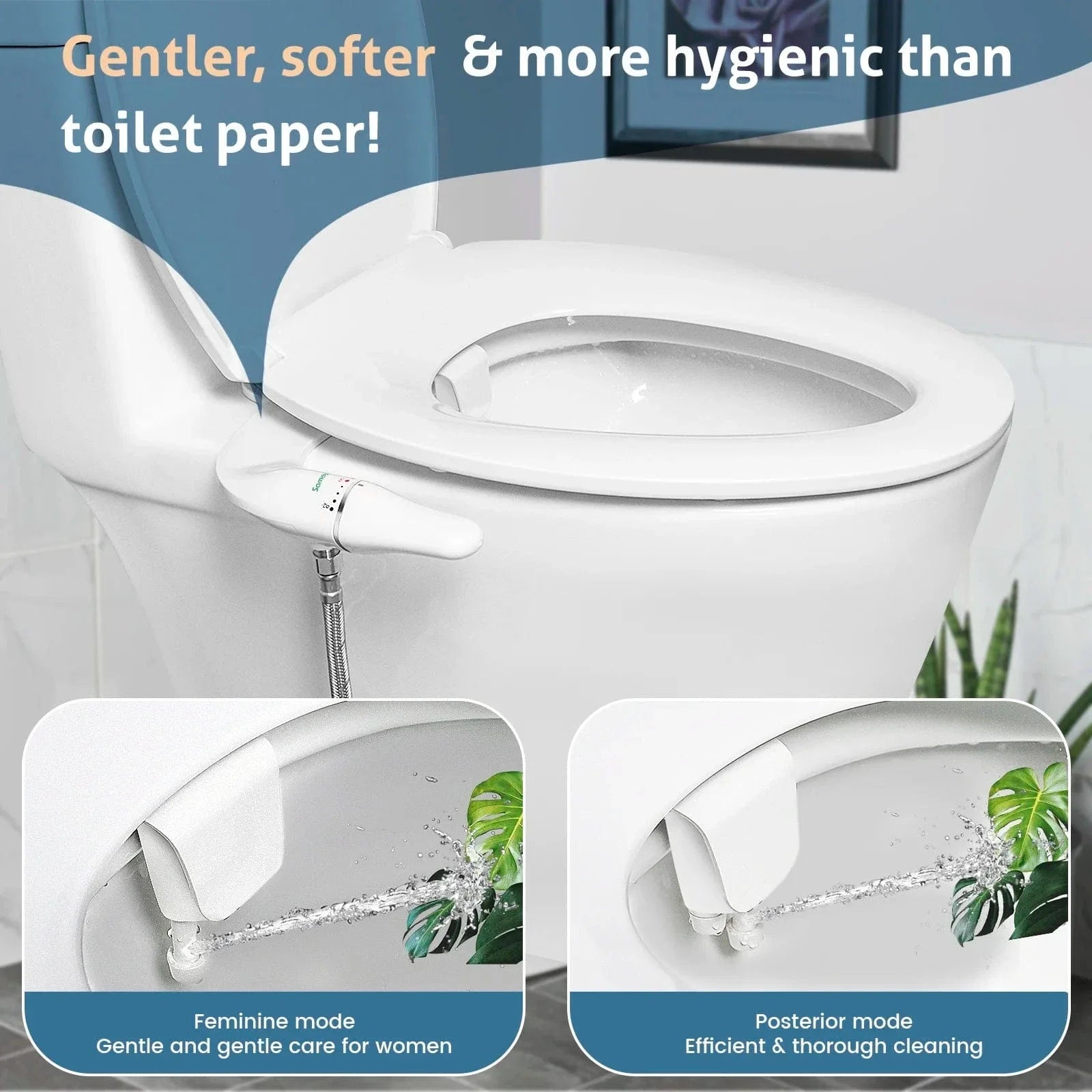 Bidet Ultra-Slim WC Japonais Hygiène Parfaite au Quotidien – Nihona